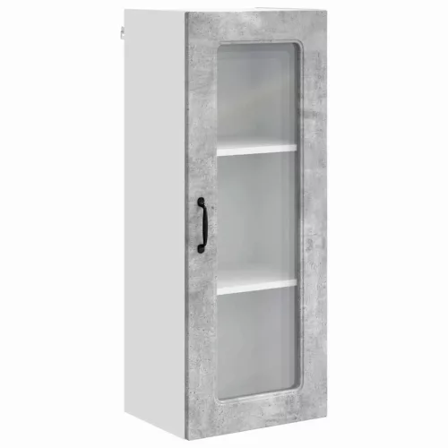 Fali konyhaszekrény Beton Szürke 40 x 31 x 100 cm Faanyag