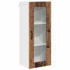 Fali konyhaszekrény polcokkal Öreg fa 40 x 31 x 100 cm Faanyag