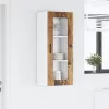 Fali konyhaszekrény polcokkal Öreg fa 40 x 31 x 100 cm Faanyag