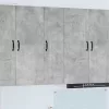 Fali konyhaszekrény Beton Szürke 30 x 31 x 100 cm Faanyag