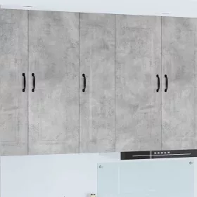 Fali konyhaszekrény Beton Szürke 30 x 31 x 100 cm Faanyag