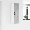 Fali konyhaszekrény Beton Szürke 30 x 31 x 100 cm Faanyag