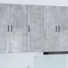 Fali konyhaszekrény Beton Szürke 40 x 31 x 100 cm Faanyag