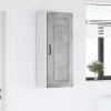 Fali konyhaszekrény Beton Szürke 40 x 31 x 100 cm Faanyag