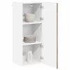 Fali konyhaszekrény polcokkal Öreg fa 40 x 31 x 100 cm Faanyag