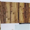 Fali konyhaszekrény polcokkal Öreg fa 50 x 31 x 100 cm Faanyag