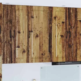  Fali konyhaszekrény polcokkal Öreg fa 50 x 31 x 100 cm Faanyag