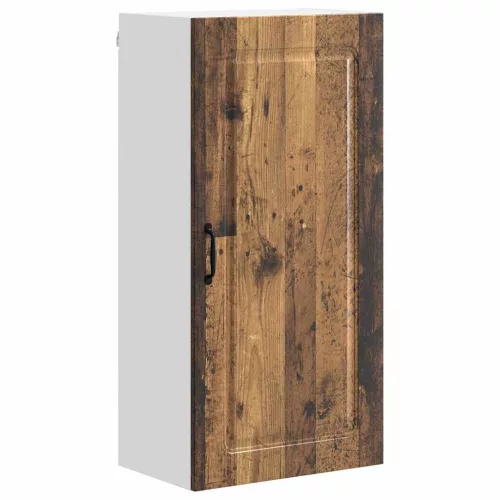 Fali konyhaszekrény polcokkal Öreg fa 50 x 31 x 100 cm Faanyag
