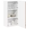 Fali konyhaszekrény polcokkal Öreg fa 50 x 31 x 100 cm Faanyag