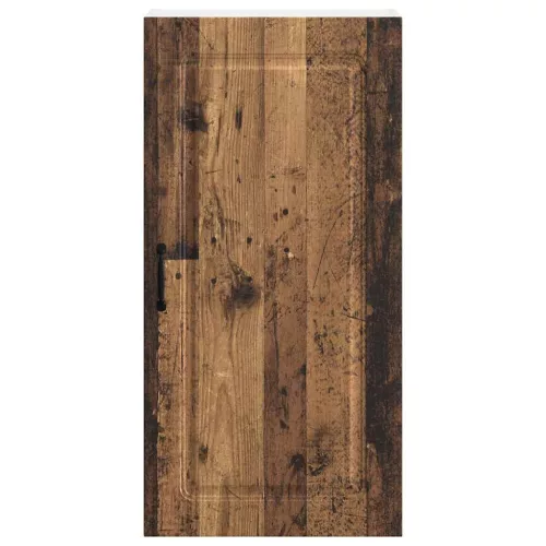 Fali konyhaszekrény polcokkal Öreg fa 50 x 31 x 100 cm Faanyag