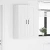 Fali konyhaszekrény polcokkal Fehér 60 x 31 x 100 cm Faanyag