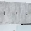 Fali konyhaszekrény Beton Szürke 60 x 31 x 100 cm Faanyag