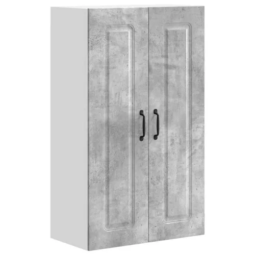 Fali konyhaszekrény Beton Szürke 60 x 31 x 100 cm Faanyag