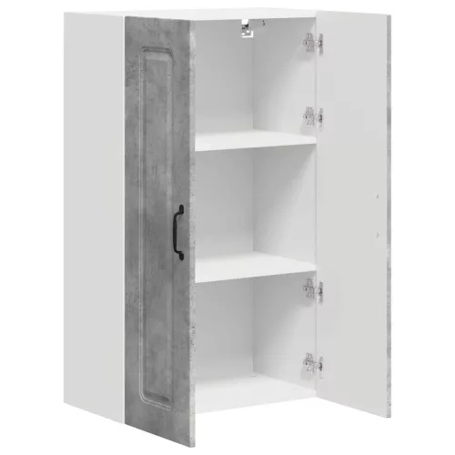 Fali konyhaszekrény Beton Szürke 60 x 31 x 100 cm Faanyag