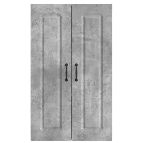 Fali konyhaszekrény Beton Szürke 60 x 31 x 100 cm Faanyag