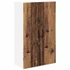 Fali konyhaszekrény polcokkal Öreg fa 60 x 31 x 100 cm Faanyag