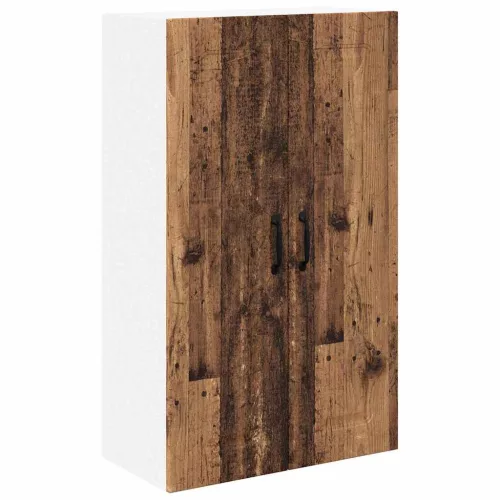 Fali konyhaszekrény polcokkal Öreg fa 60 x 31 x 100 cm Faanyag