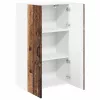 Fali konyhaszekrény polcokkal Öreg fa 60 x 31 x 100 cm Faanyag