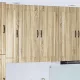 Fali konyhaszekrény Sonoma tölgy 80 x 31 x 100 cm Faanyag