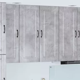 Fali konyhaszekrény Beton Szürke 80 x 31 x 100 cm Faanyag
