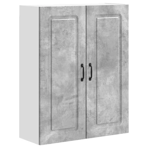 Fali konyhaszekrény Beton Szürke 80 x 31 x 100 cm Faanyag