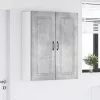 Fali konyhaszekrény Beton Szürke 80 x 31 x 100 cm Faanyag