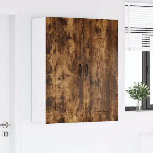 Fali konyhaszekrény Füstölt tölgy 80 x 31 x 100 cm Faanyag