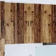 Fali konyhaszekrény polcokkal Öreg fa 80 x 31 x 100 cm Faanyag