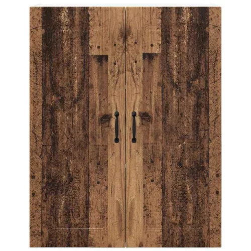 Fali konyhaszekrény polcokkal Öreg fa 80 x 31 x 100 cm Faanyag