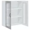 Fali konyhaszekrény Beton Szürke 80 x 31 x 100 cm Faanyag