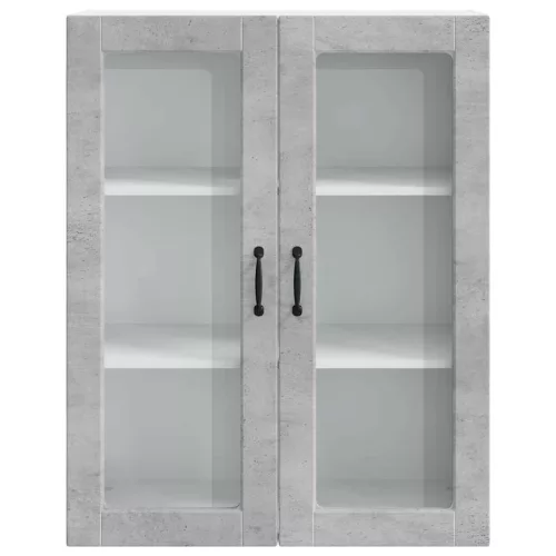 Fali konyhaszekrény Beton Szürke 80 x 31 x 100 cm Faanyag