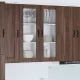 Fali konyhaszekrény Barna Tölgy 80 x 31 x 100 cm Faanyag