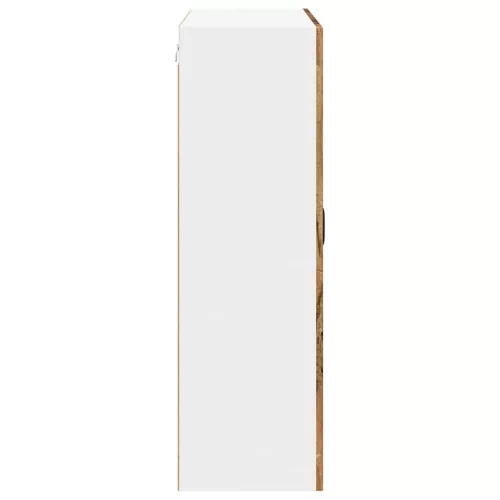 Fali konyhaszekrény polcokkal Öreg fa 80 x 31 x 100 cm Faanyag