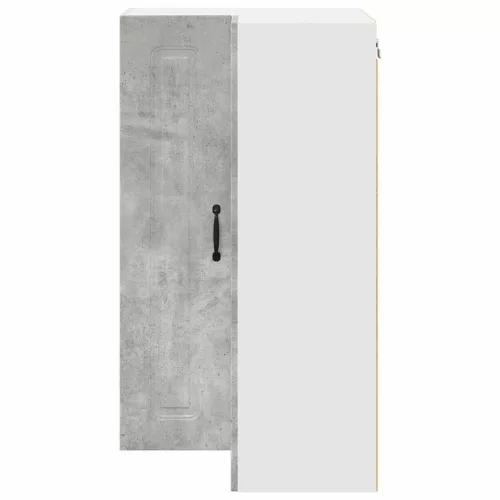 Fali konyhaszekrény Beton Szürke 57 x 57 x 100 cm Faanyag