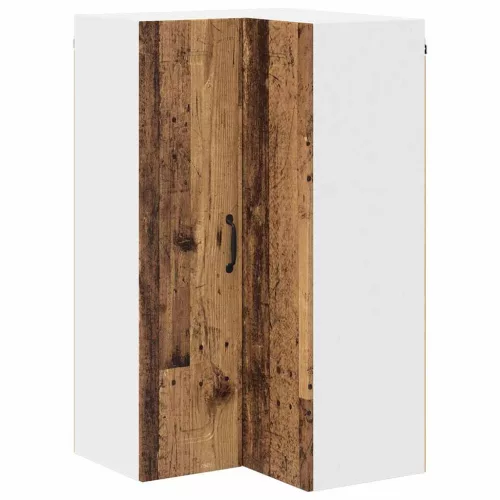 Fali konyhaszekrény polcokkal Öreg fa 57 x 57 x 100 cm Faanyag