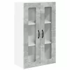 Fali konyhaszekrény Beton Szürke 60 x 31 x 100 cm Faanyag
