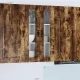 Fali konyhaszekrény Füstölt tölgy 60 x 31 x 100 cm Faanyag