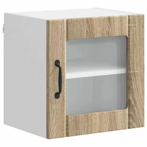 Fali konyhaszekrény 2 pcs Sonoma tölgy 40 x 31 x 40 cm Faanyag