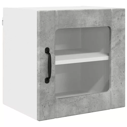Fali konyhaszekrény Beton Szürke 40 x 31 x 40 cm Faanyag