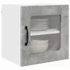 Fali konyhaszekrény Beton Szürke 40 x 31 x 40 cm Faanyag
