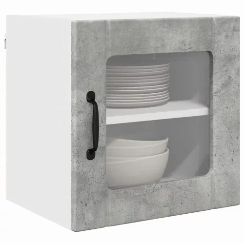 Fali konyhaszekrény Beton Szürke 40 x 31 x 40 cm Faanyag