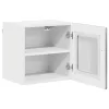 Fali konyhaszekrény 2 pcs Beton Szürke 40 x 31 x 40 cm Faanyag