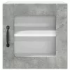 Fali konyhaszekrény 2 pcs Beton Szürke 40 x 31 x 40 cm Faanyag