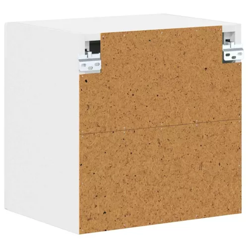 Fali konyhaszekrény 2 pcs Magas Fényű Fehér 40 x 31 x 40 cm