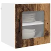 Fali konyhaszekrény polcokkal Öreg fa 40 x 31 x 40 cm Faanyag