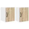 Fali konyhaszekrény 2 pcs Sonoma tölgy 30 x 31 x 40 cm Faanyag