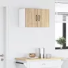 Fali konyhaszekrény 2 pcs Sonoma tölgy 30 x 31 x 40 cm Faanyag