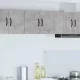 Fali konyhaszekrény 2 pcs Beton Szürke 30 x 31 x 40 cm Faanyag