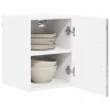 Fali konyhaszekrény 2 pcs Beton Szürke 30 x 31 x 40 cm Faanyag
