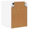 Fali konyhaszekrény 2 pcs Magas Fényű Fehér 30 x 31 x 40 cm